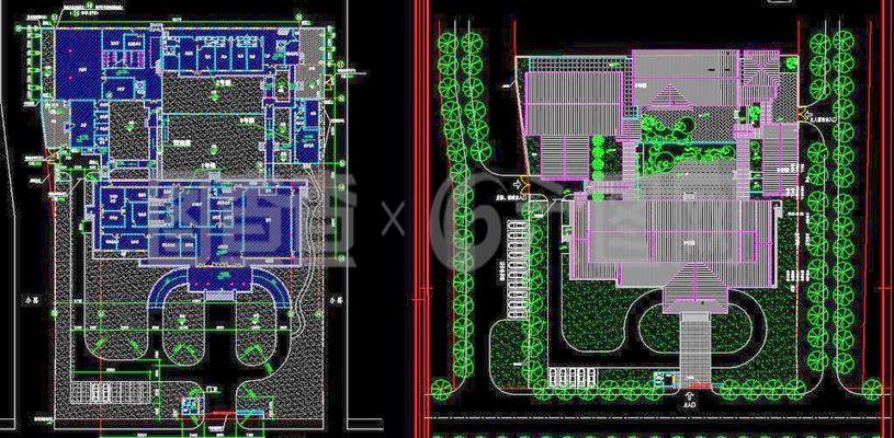 太湖古建筑平面规划图
